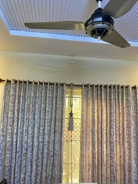 Pluchy Curtains With Net Blind 2