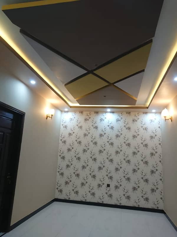 out-class 120 yards double story house available in block-5, saadi town 4