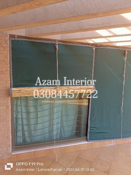 kana bamboo chikh heatproof water proof window blinds out door indoor 4