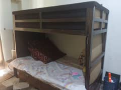 Wooden Kids Bunk Bed