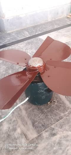 Air cooler fan motor