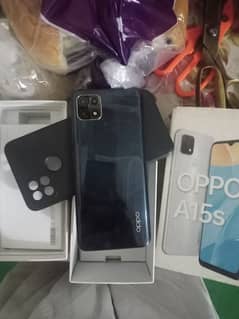 oppo A15S 4/64 full box geniune charger sub original phone 03136262434