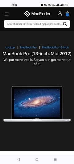 Mac book pro 13