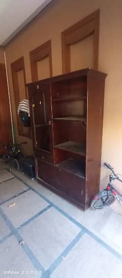 original taali wood vintage cupboard