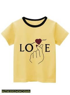 Mania Girls Cotton T-shirt Love heart 0