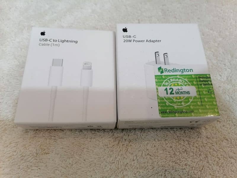 i Phone orignal seal packed charger with cable 1