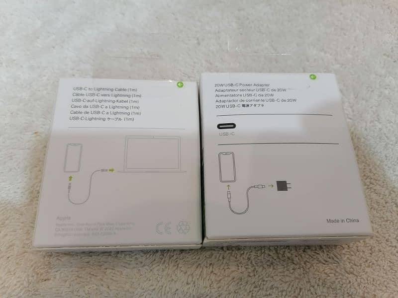 i Phone orignal seal packed charger with cable 2