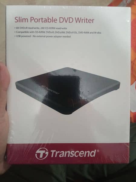 Brand new Transcend Portable Dvd Writer 0