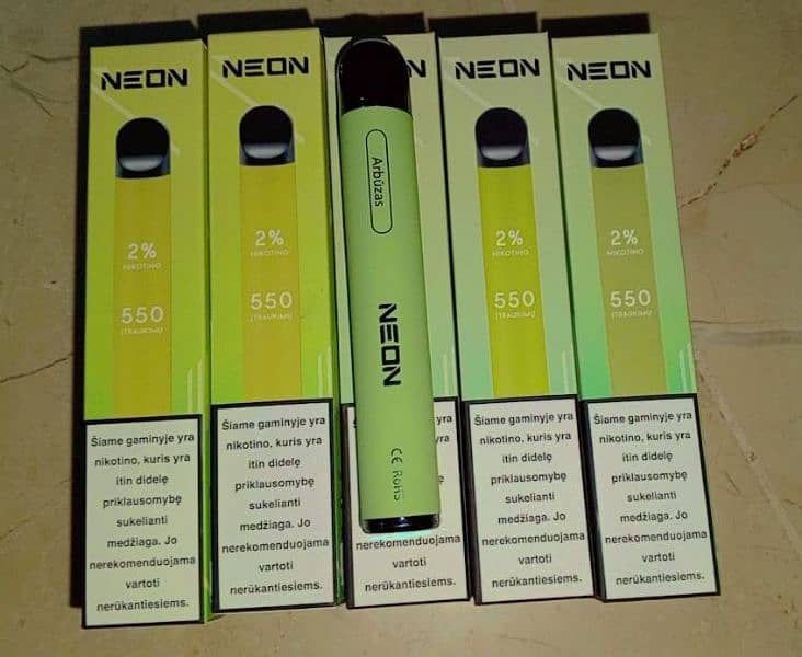 NEON DISPOSABLE DEVICE vape pods 5