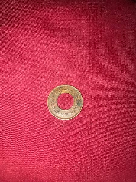 antique pakistan old “1948 one pice “coin in original condition 3