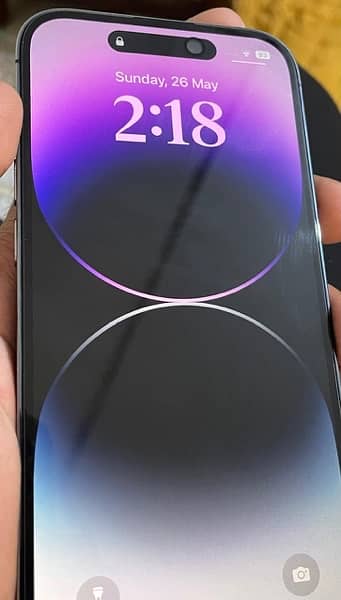 iphone 14 pro deep purple ( factory non pta )128 gb 1