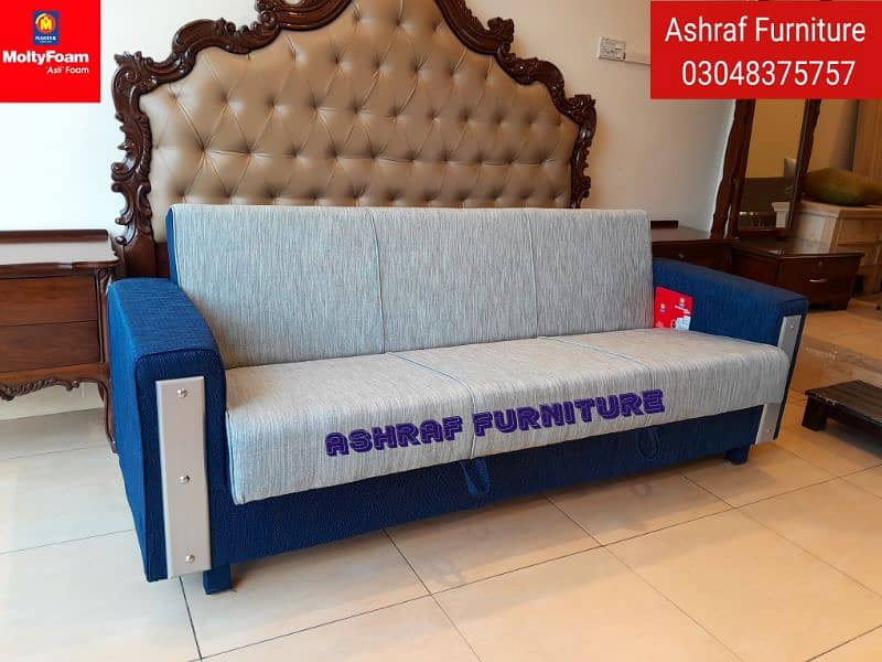 Sofa cum bed/Dewan/Double cumbed/Sofa/L Shape/combed/Bed Set/MoltyFoam 9