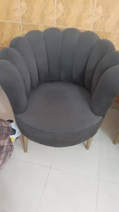 Like New Bedroom Sofa Chairs with Side Table and Covers