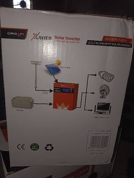 crown Xavier 1.2kw solar inverter Brand New 3