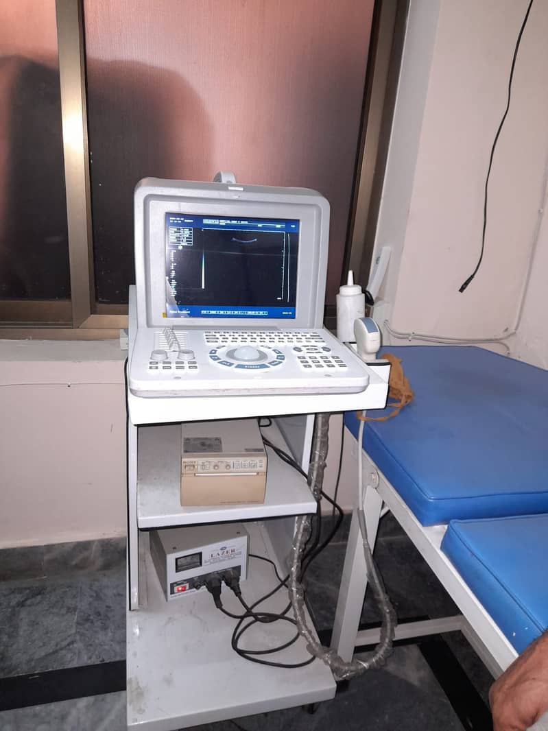 Ultra sound machine , ECG machine clinic setup for sale 2
