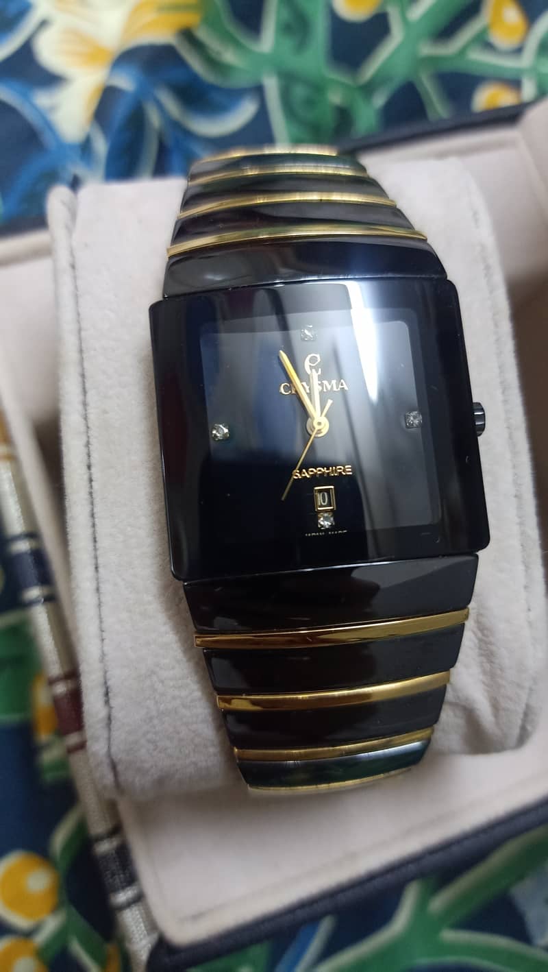 Original crysma sapphire new watch 1