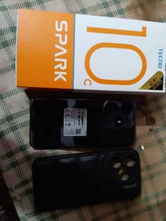 Tecno spark 10c. orignal box or charge