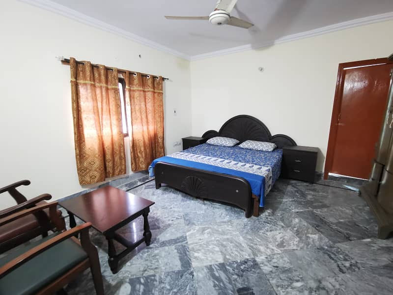 Fully Furnish Apartment Flat Available College Road Madina Town Faisalabad 0