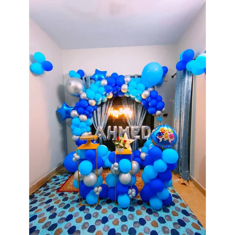 birthday Decoration | aqeeqah Decoration | surprise | customize theme 3