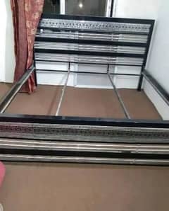 iron bed with mattress in lalukhet add detail check kre 03112332537 0