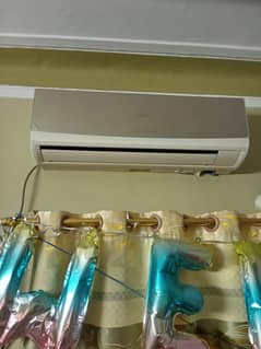 Haier 1 ton ac in good cooling. . . new coil Haier company se