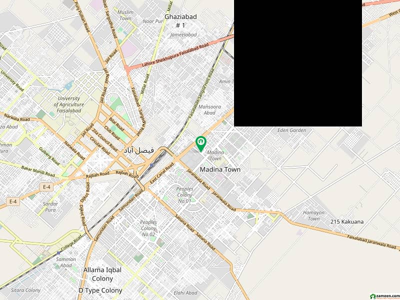 Officer Colony No. 1 Madina Town Near To Susan Roard Canal Road* Faisalabad VIP Location 3 Marla Double Store House For Sale 1