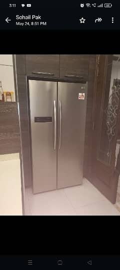 signature double door refrigerator 0