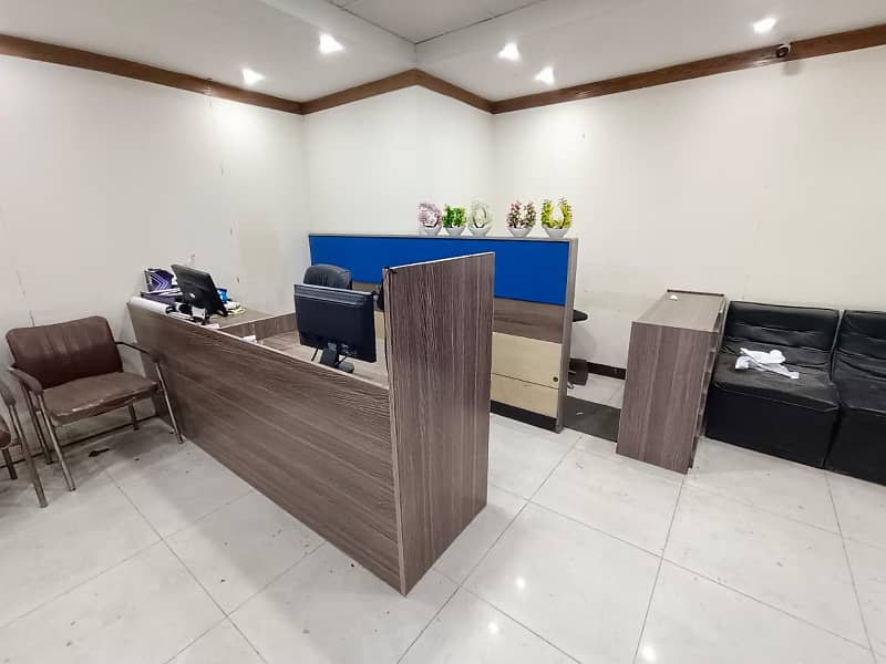 Beautiful furnished office for rent Susan road madina town Faisalabad 9