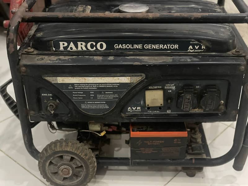 PARCO Gasoline Generator 1.5 KVA 7