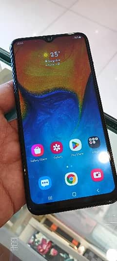 Samsung A20 just box and phone no charger 0