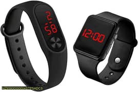 LED display smart watch pack of 2