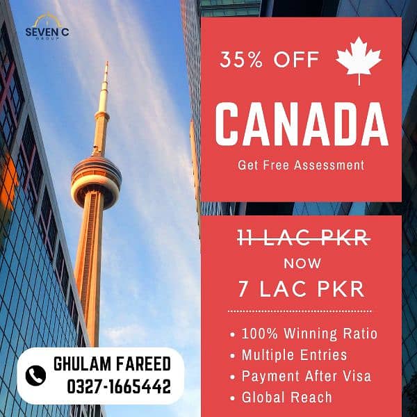 we are applying Canada multiple family visit Visa 1