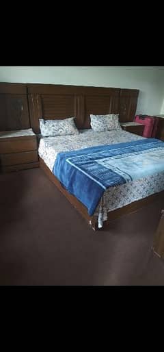 bed with dressing for sale