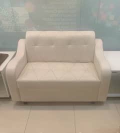 7 seater white leather sofa for sale