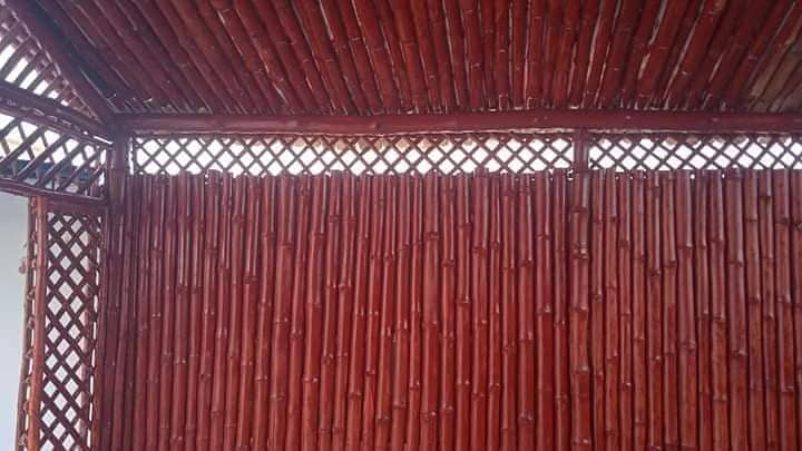 Bamboo Shade l Khairullah Bamboo Works l Bamboo wall l In karachi 10