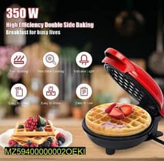 Electric Waffle Maker,350W 0