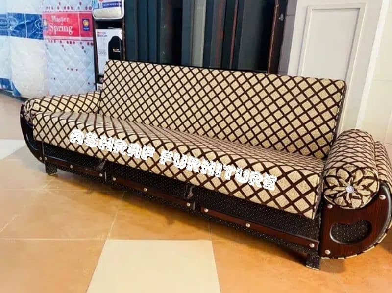 Sofa cum bed/Dewan/Double cumbed/Sofa/L Shape/combed/Bed Set/MoltyFoam 16