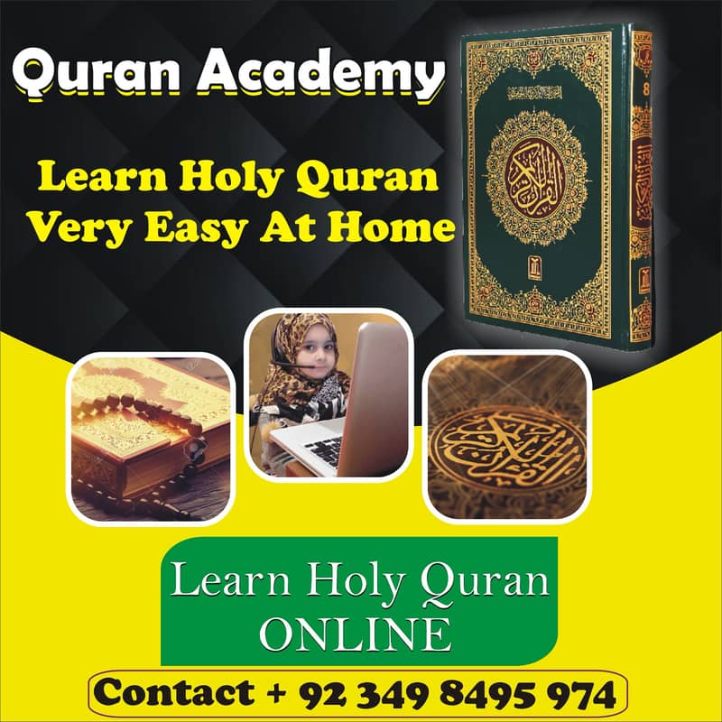 Online Quran teacher/Islamic Studies Teacher/Tuition Academy 1