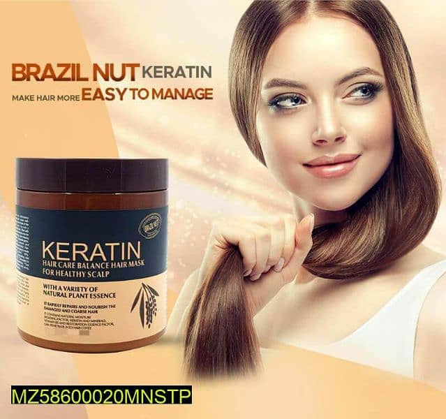 Brazilian Nut Keratin Hair Mask 500 ML 0