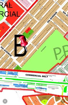 DHA 5 Islamabad I Premium 1 Kanal Plot available for sale in sector B