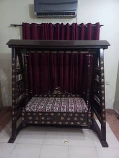 Chinyoti Jhola And Deco Bed Set