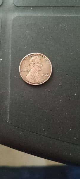 1982 one cent(United States of America) 0