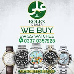 AUTHORIZED BUYER In Swiss Watches Rolex Cartier Omega PP CHOPARD