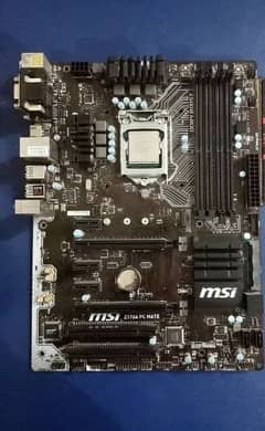 Core i7 6700k and mobo