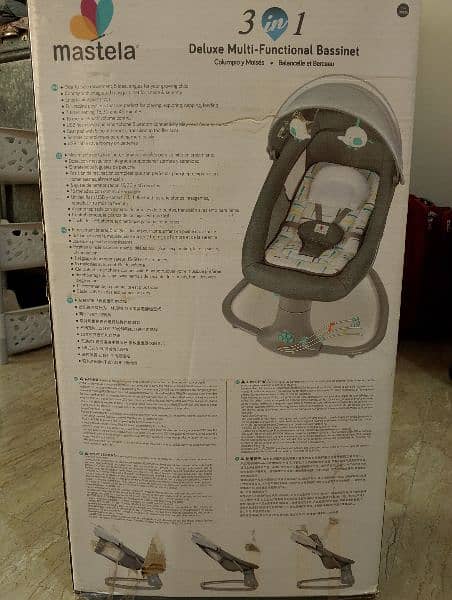 Mastela Deluxe Bassinet 3 in 1 - CONDITION (9/10) - URGENT SALE 5