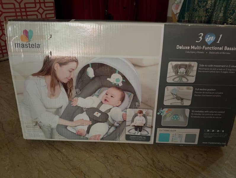 Mastela Deluxe Bassinet 3 in 1 - CONDITION (9/10) - URGENT SALE 8