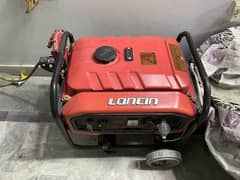 Loncin Generator new condition very low used just like new