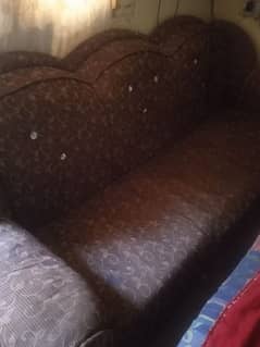 6 seater sofa set in good condition for sale 0