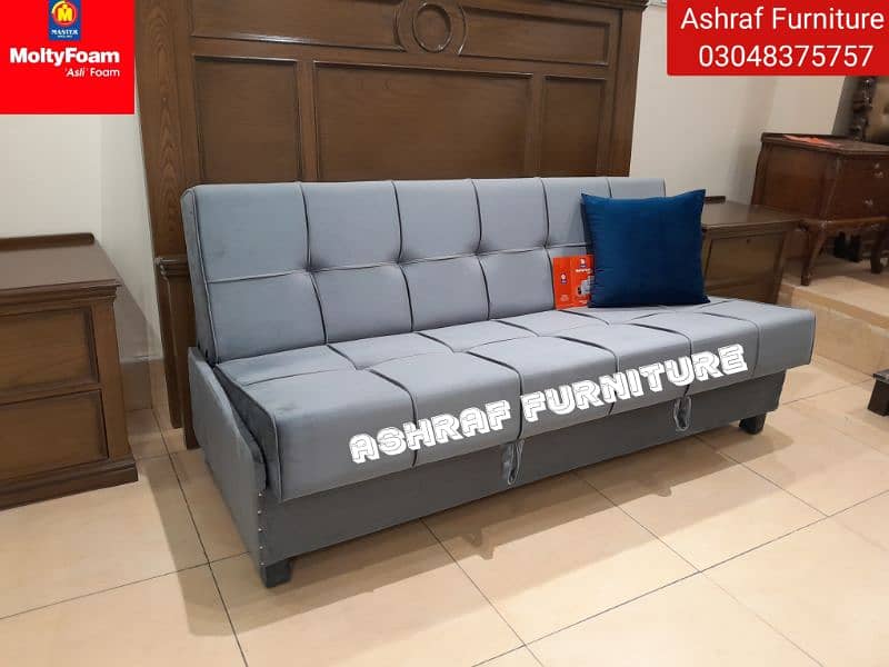 Sofa cum bed/Dewan/Double cumbed/Sofa/L Shape/combed/Bed Set/MoltyFoam 8