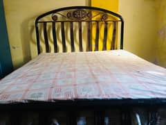 Iron bed available in Rs. 20,000 with mattress 0